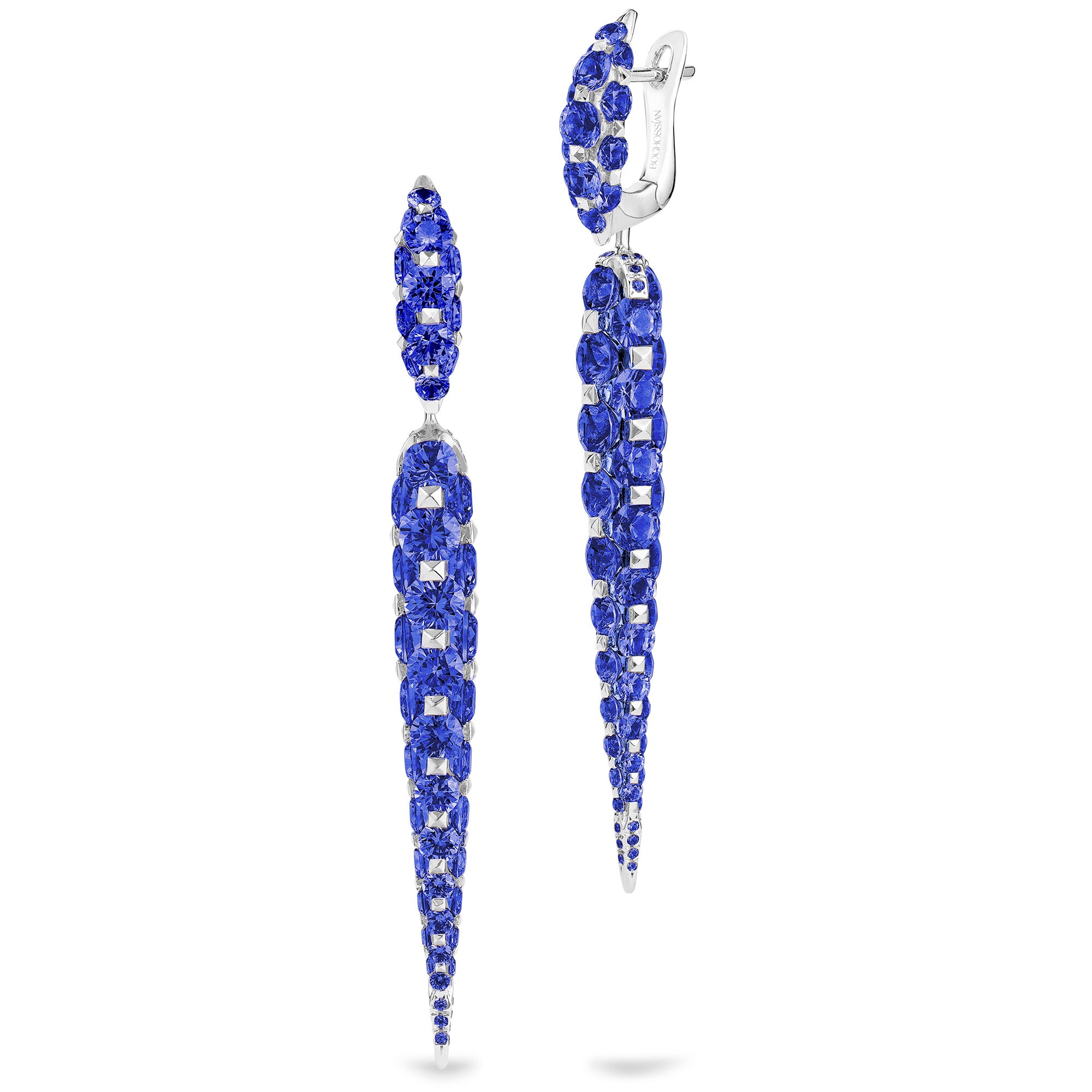 Merveilles Icicle - Sapphire Medium Earrings