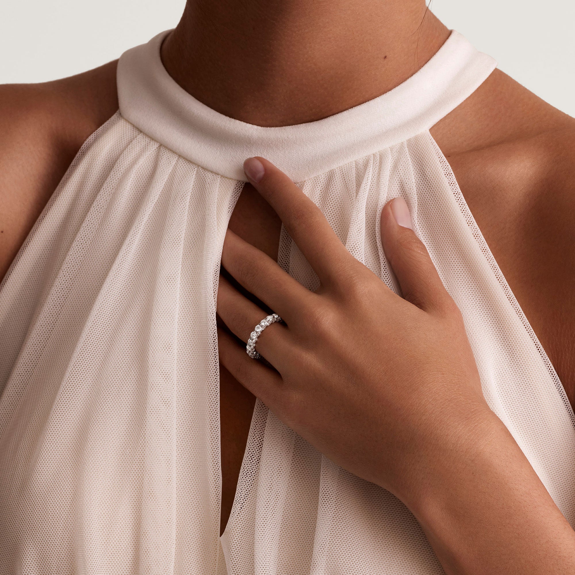 Merveilles Bridal - Diamond Eternity Ring - 2.8 mm