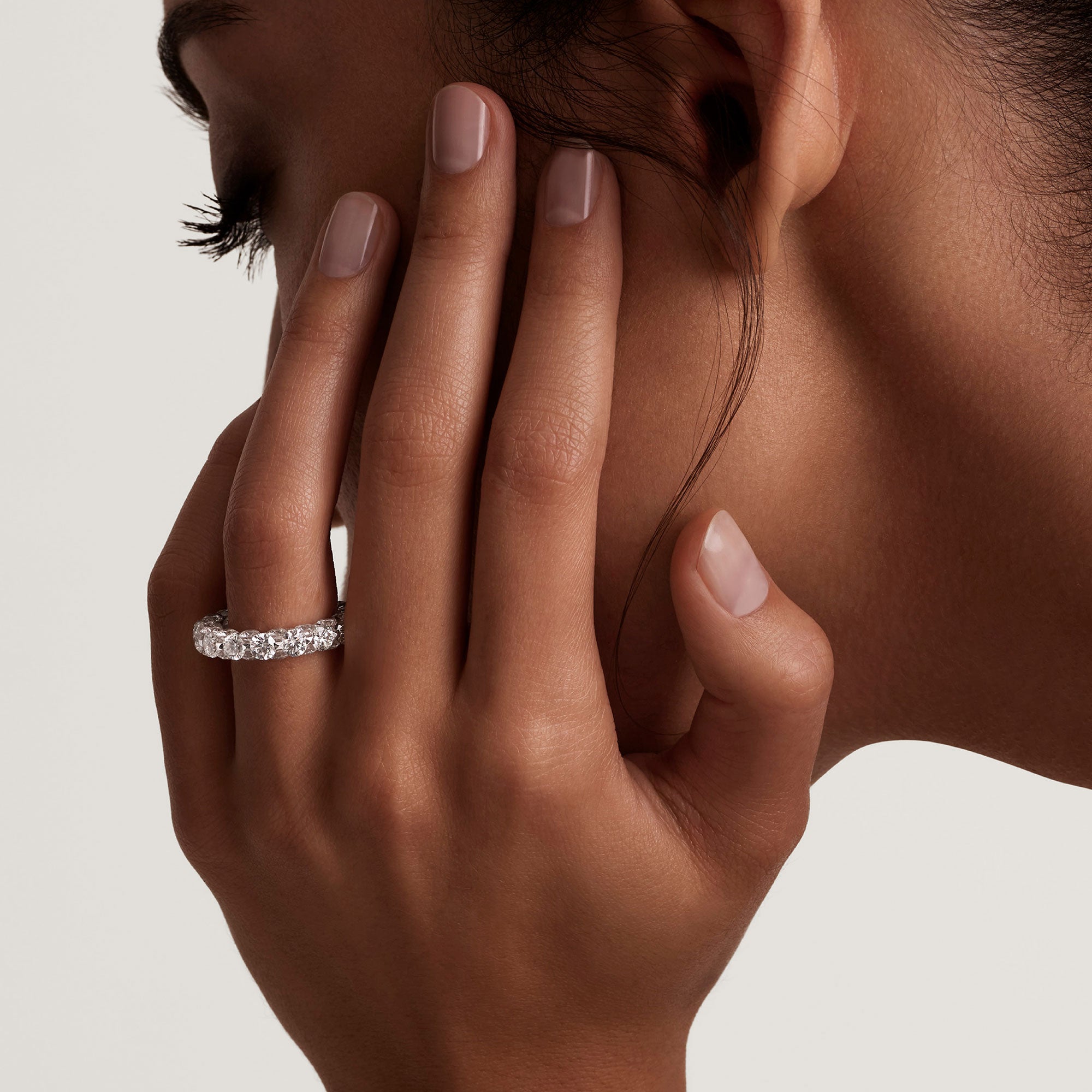 Merveilles Bridal - Diamond Eternity Ring - 3.8 mm