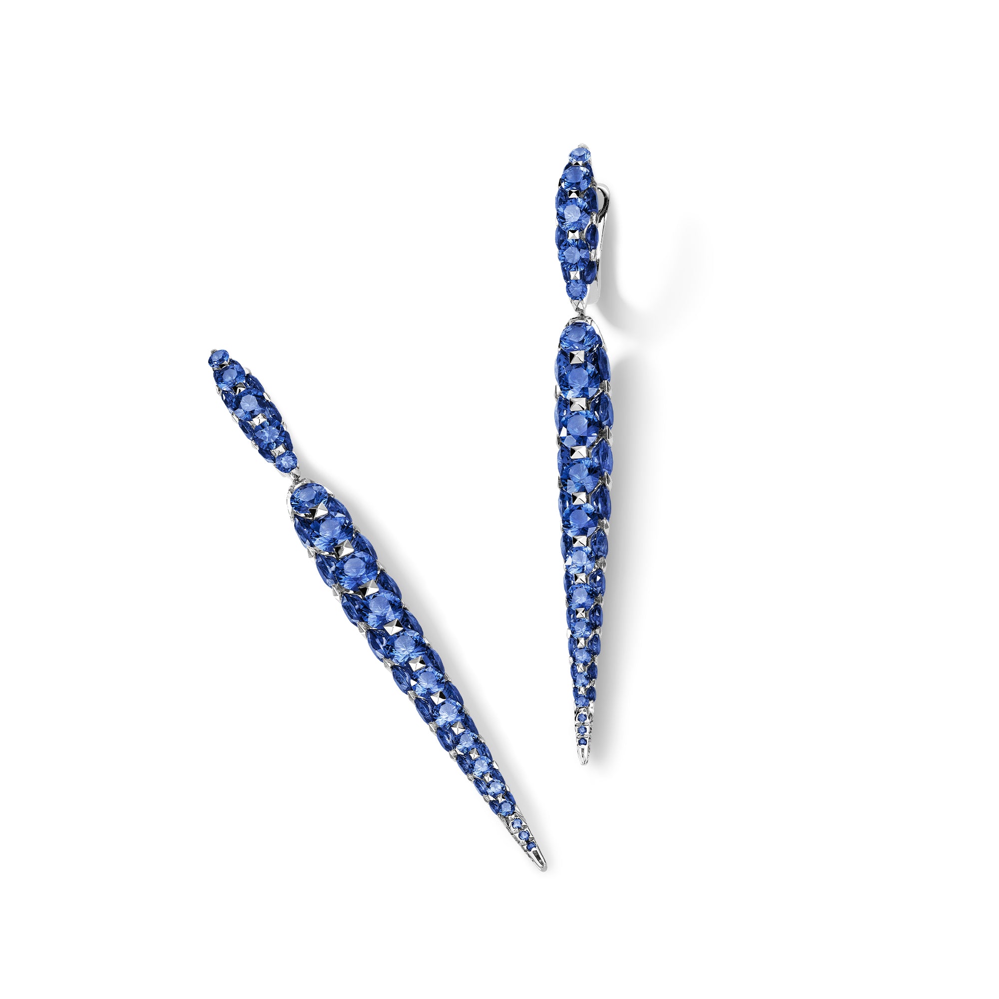 Merveilles Icicle - Sapphire Medium Earrings