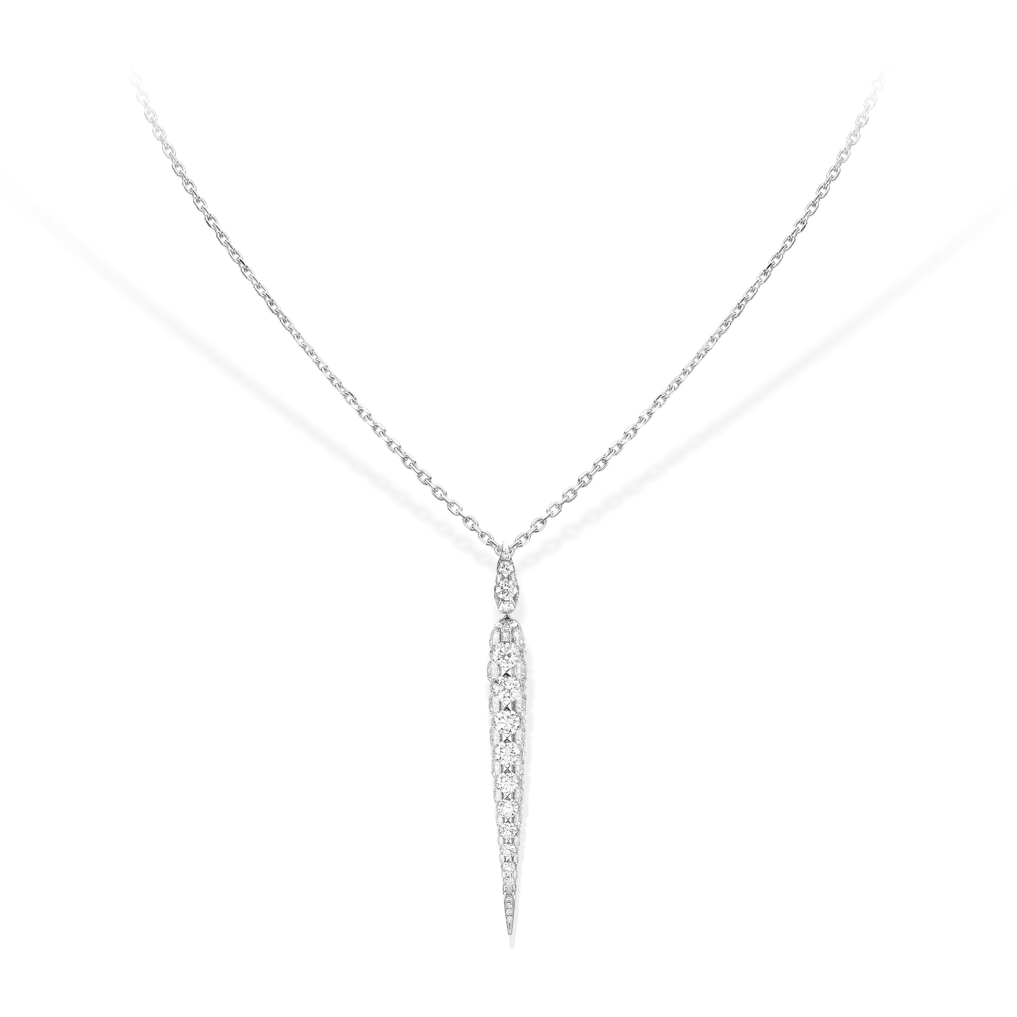 Merveilles Icicle - Diamond Medium Pendant