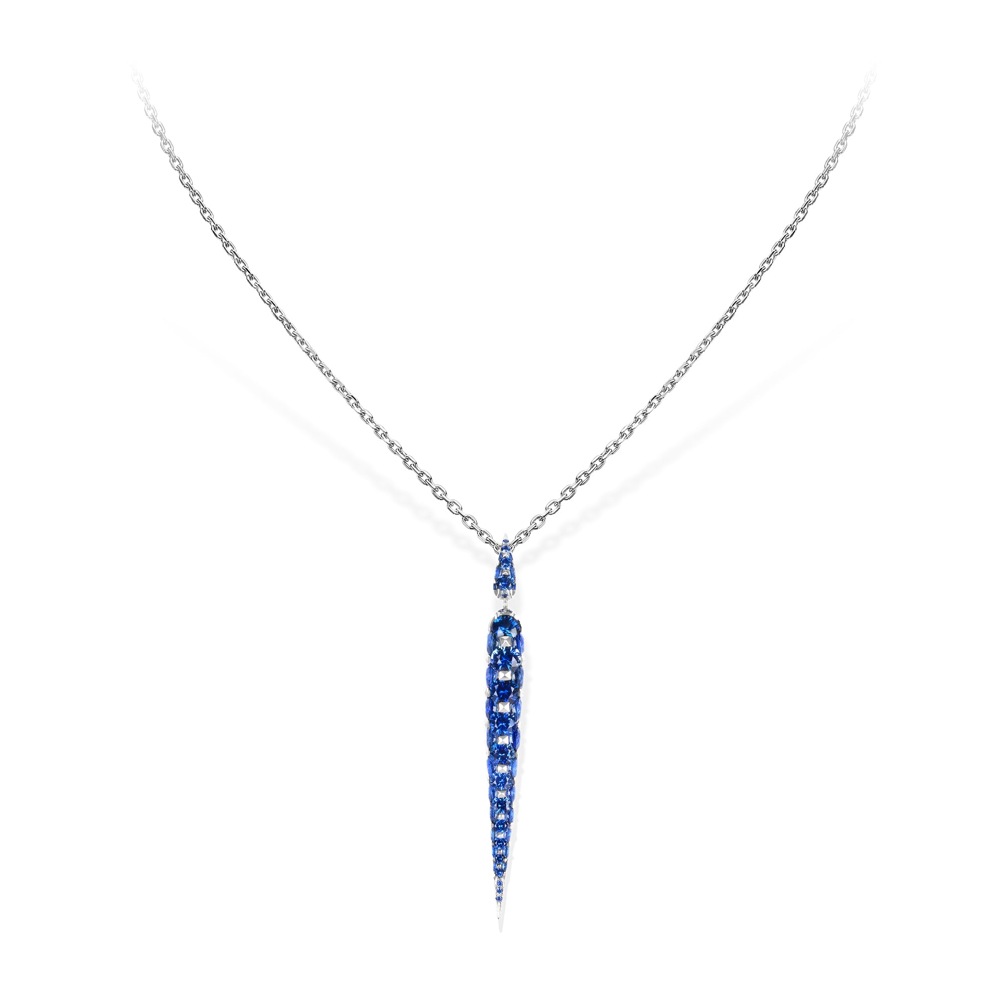 Merveilles Icicle - Sapphire Medium Pendant