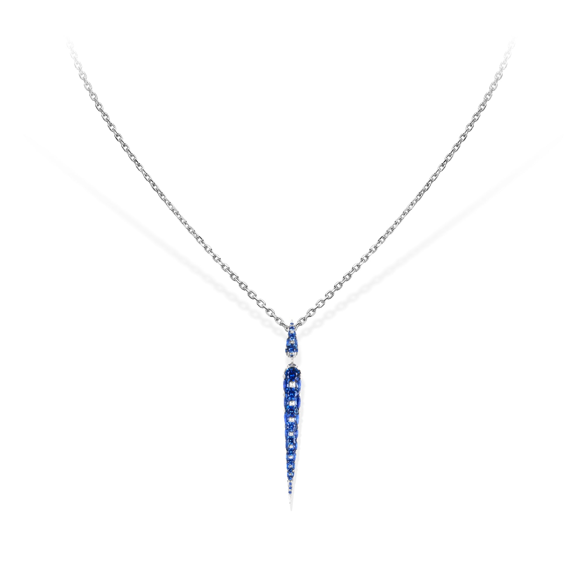Merveilles Icicle - Sapphire Small Pendant