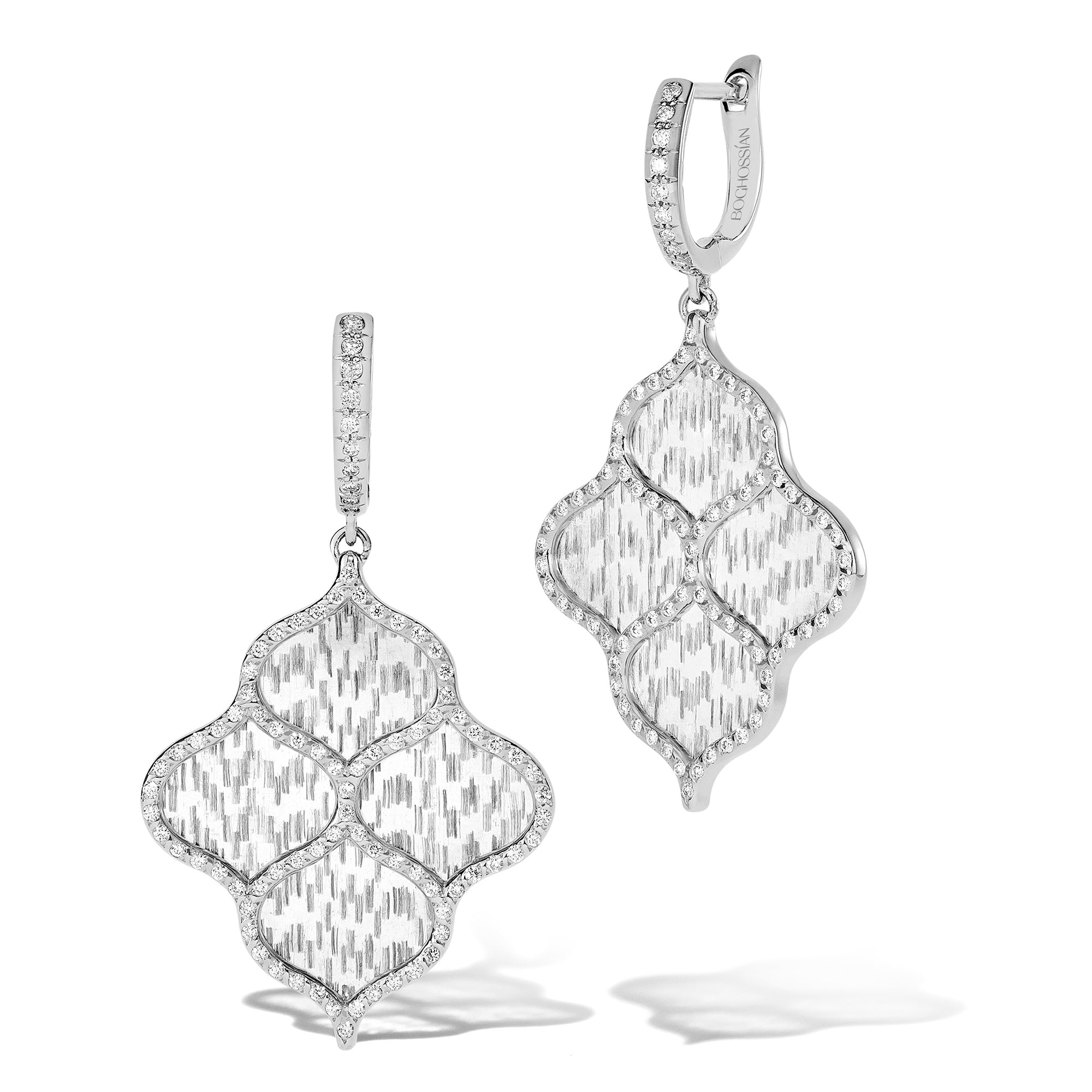 Titanium Rain - Diamond and Titanium Earrings