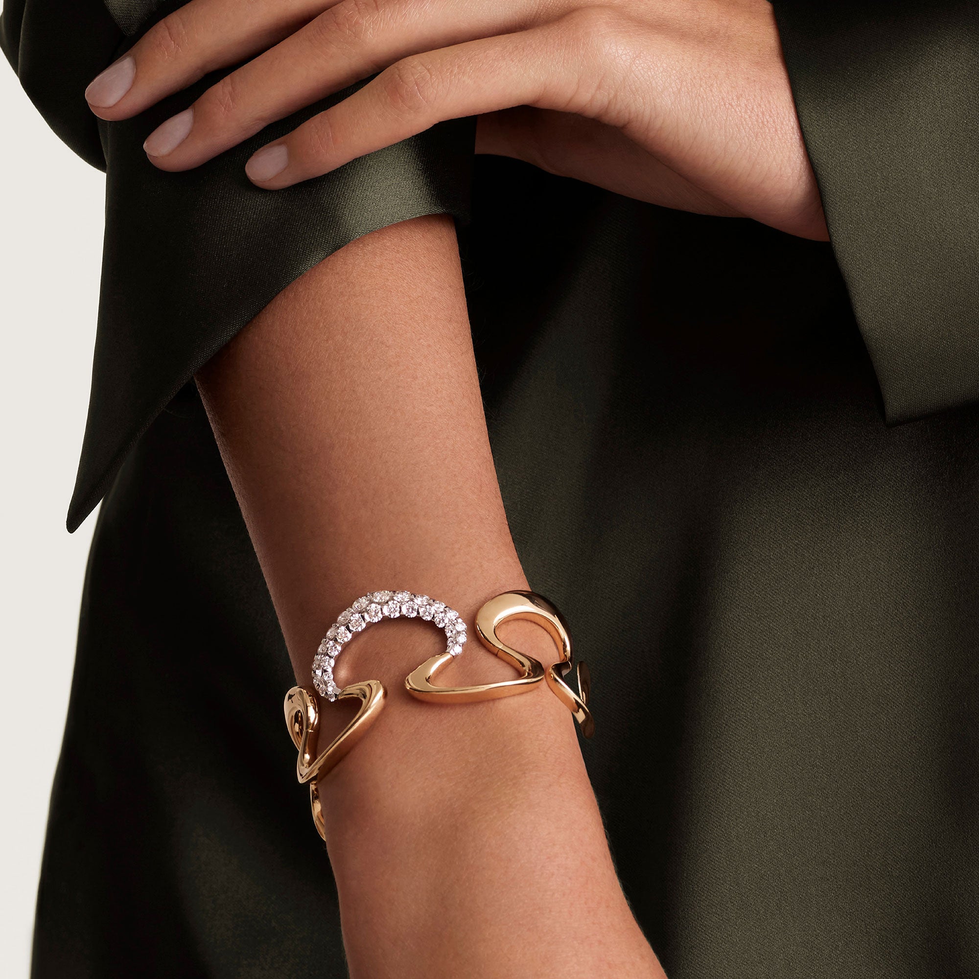 Merveilles Halo - Diamond Bangle