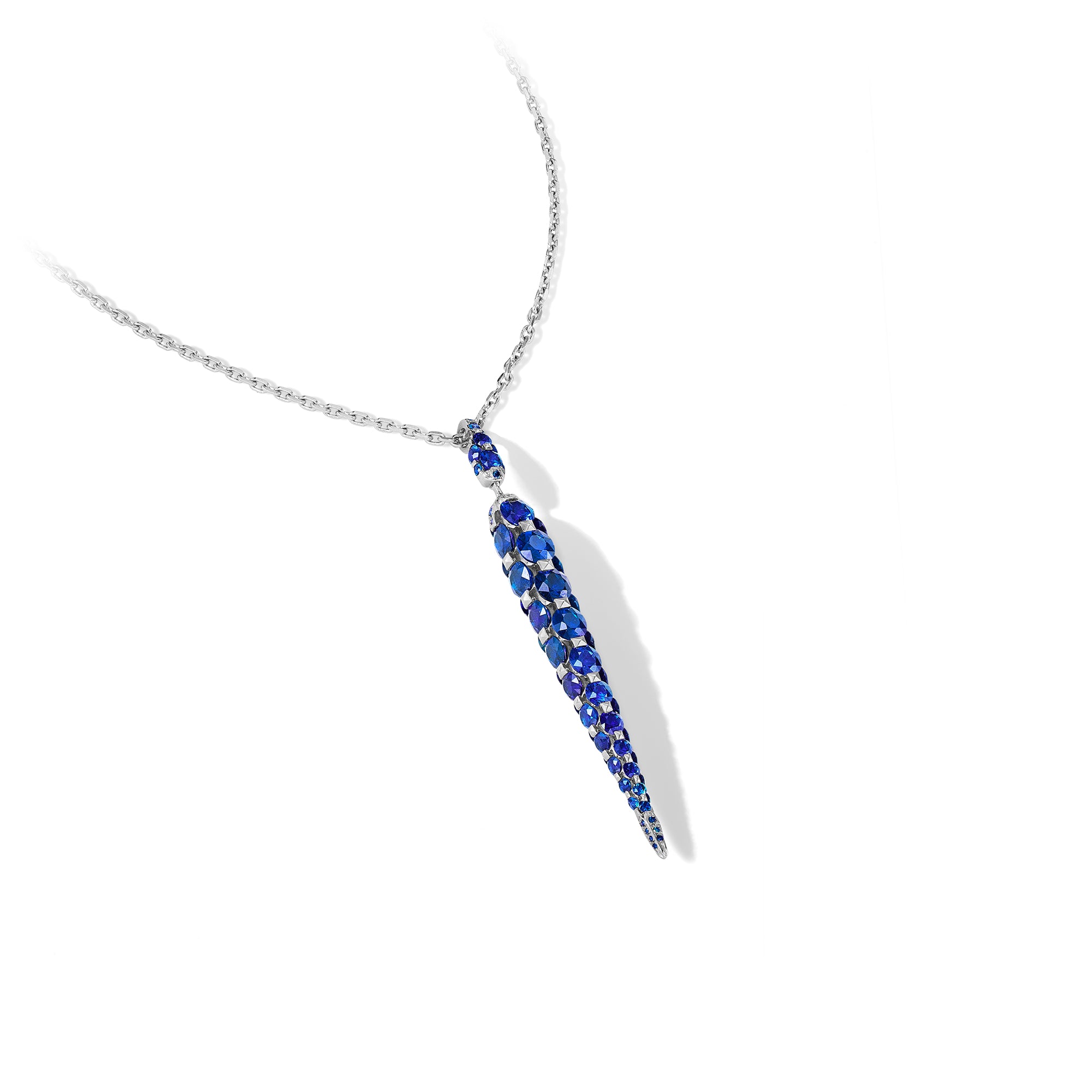 Merveilles Icicle - Sapphire Pendant - Medium
