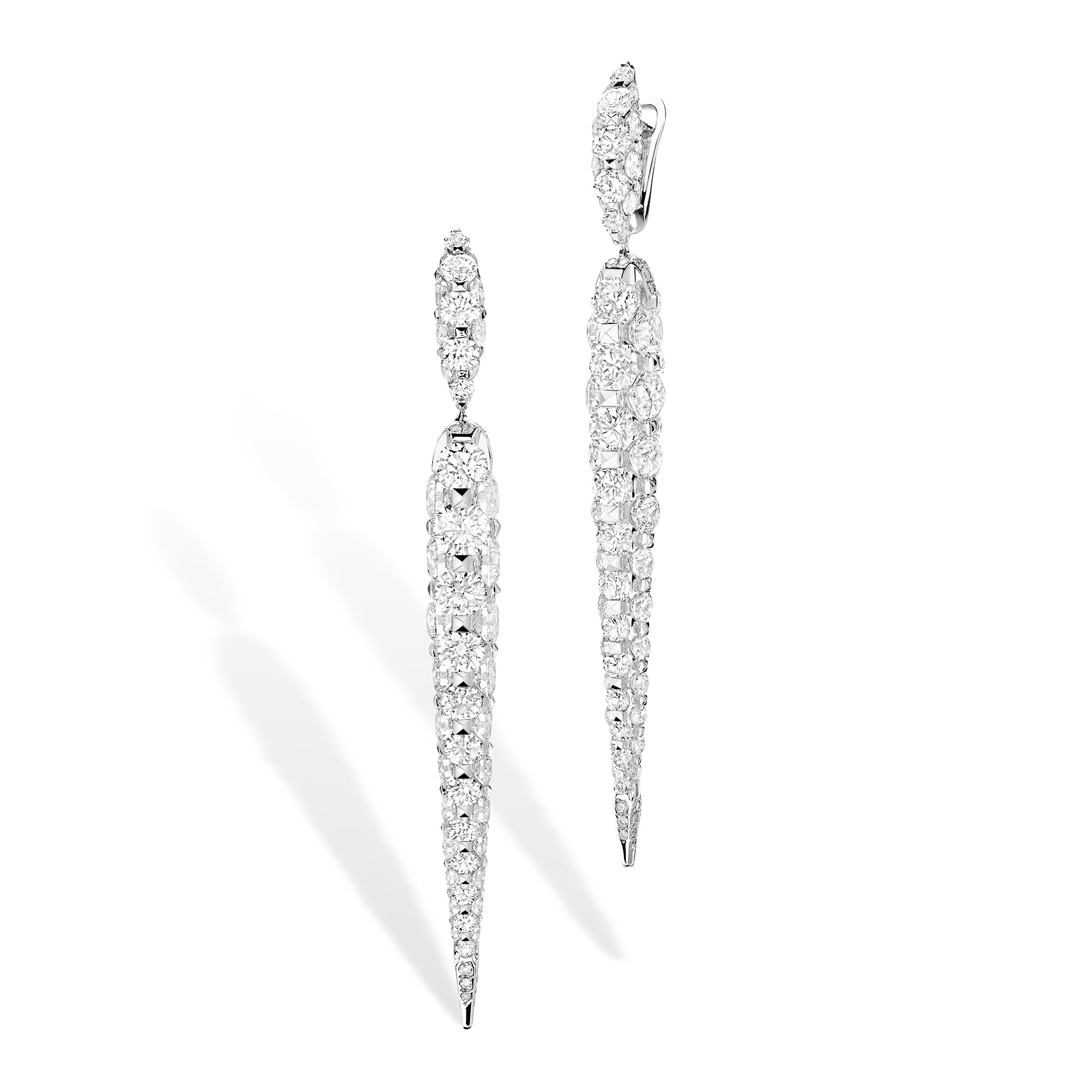 Merveilles Icicle - Diamond Earrings - Large