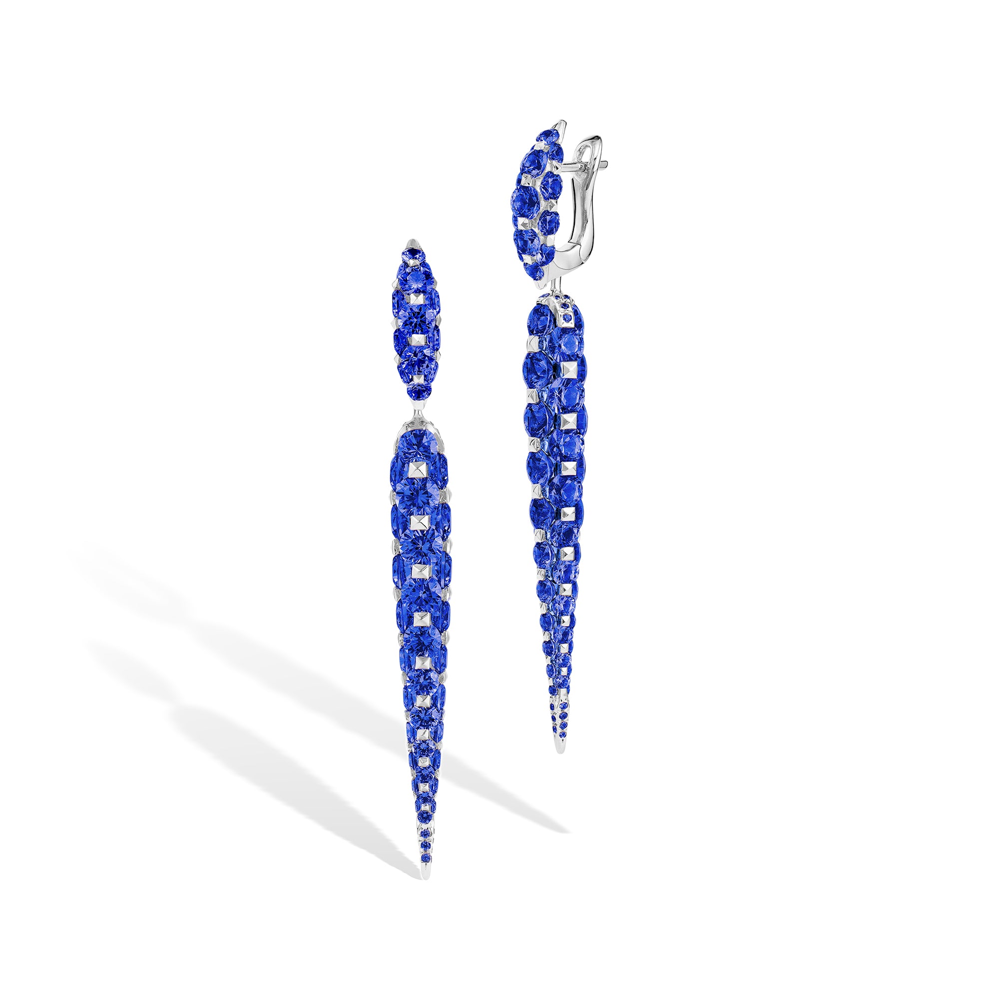 Merveilles Icicle - Sapphire Earrings - Medium