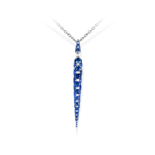 Merveilles Icicle - Sapphire Pendant - Medium