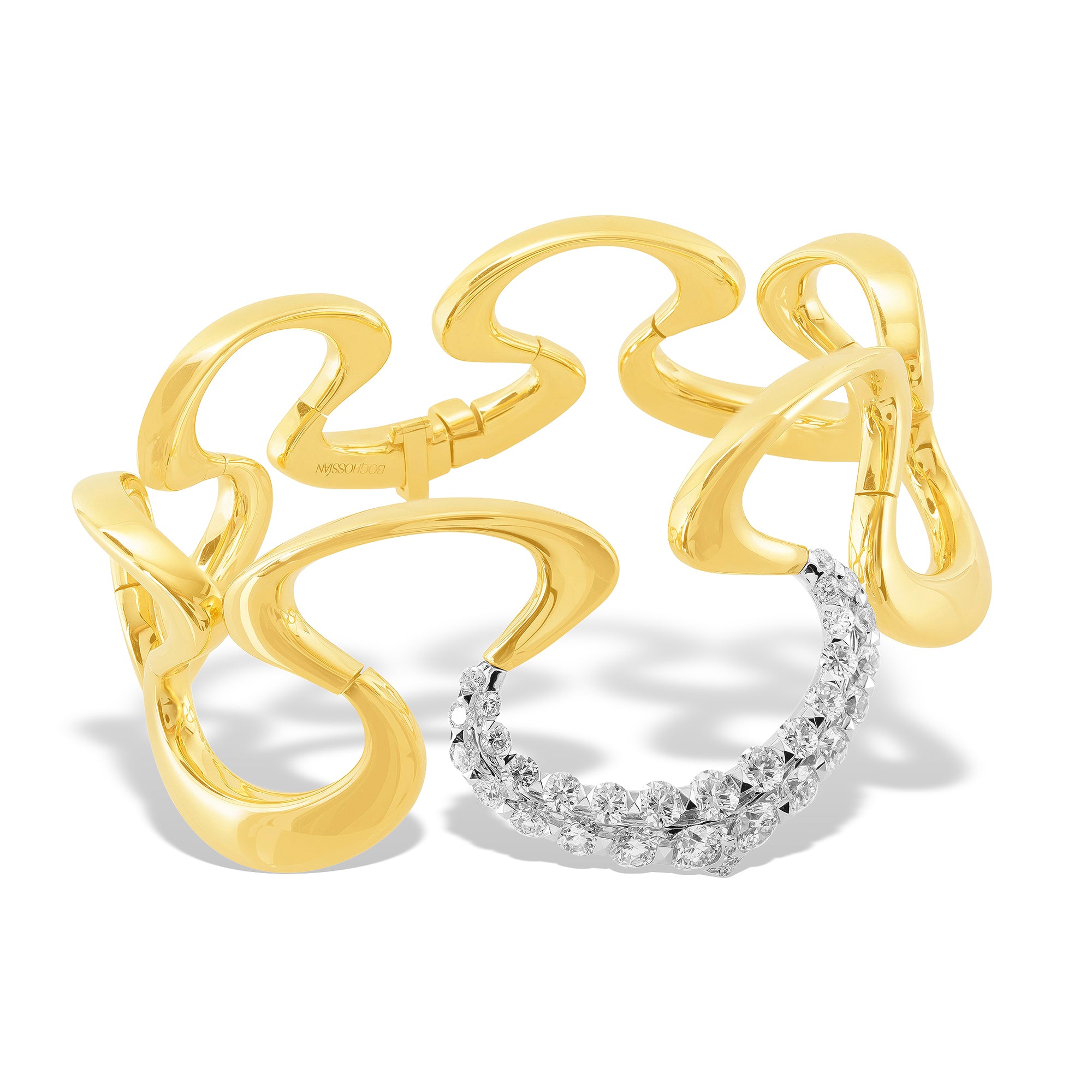 Boghossian Merveilles Halo Diamond Bangle